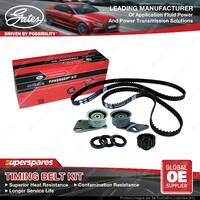Gates Camshaft Timing Belt Kit for Subaru 1800 A10AC Leone EA82 Vortex TX EA82