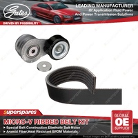 Gates Alt Micro-V Ribbed Belt Kit for Holden Colorado 7 RG Trailblazer RG 2.8L