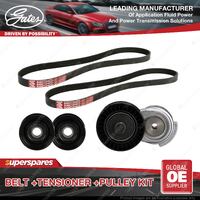 Gates Belt & Tensioner & Pulley Kit for BMW Z3 Cabrio E36 3.2L 236kW 1997-2000