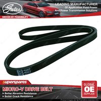 Gates Alternator Micro-V Drive Belt for Toyota Hilux KUN16 KUN26 KUN126 3.0L
