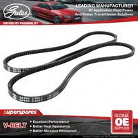 Gates Alternator V Belt Drive Belt for Ford Courier PE PG PH 2.5L 82kW 86kW