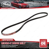 Gates Power Steering Pump Micro-V Drive Belt for Nissan Fairlady Z32 3.0L 169kW