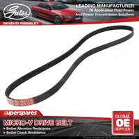 Gates Alternator Micro-V Drive Belt for Nissan 300 ZX Z32 3.0L 197KW 208KW