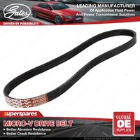 Gates Power Steering Pump Micro-V Ribbed Belt for Proton Jumbuck Satria Wira
