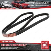 Gates Alternator Micro-V Drive Belt for Suzuki Baleno EG 1.8L 89KW J18A