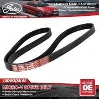 Gates Power Steering Pump Micro-V Drive Belt for Hyundai Grandeur XG 3.0L 98-05