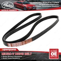 Gates Alternator Micro-V Drive Belt for Citroen BX 1.6L 1.9L 68KW 88KW 82-94