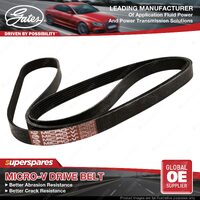 Gates Alternator Micro-V Drive Belt for Toyota Landcruiser UZJ100 4.7L