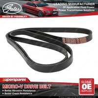 Gates Alternator Micro-V Drive Belt for Hyundai i45 YF Santa Fe DM 2.0 2.4L