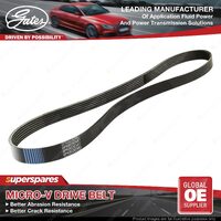 Gates Alternator Micro-V Drive Belt for Smart Fortwo A451 C451 1.0L Length 803mm