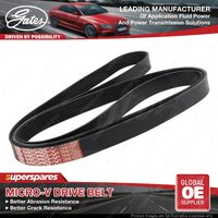 Gates Alternator Micro-V Drive Belt for Isuzu D-Max TFR85 TFR85J TFS85J 3.0L