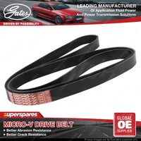 Gates Alt Micro-V Drive Belt for Toyota Landcruiser GRJ200 Prado GRJ120 4.0L