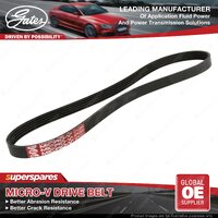 Gates Power Steering Pump Micro-V Ribbed Belt for Peugeot 306 1.4L 55KW 65KW