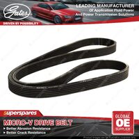 Gates Alternator Micro-V Drive Belt for Volkswagen Lupo 6X1 I 1.4 TDi 55kW 99-05