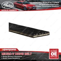 Gates Alternator Micro-V Belt for FPV GT GT-P FG Petrol 5.0L 351kW BOSS335 10-On