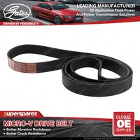 Gates Alternator Micro-V Drive Belt for Dodge Caravan NS 2.5L 85KW 1995-2000