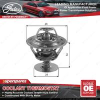 Gates Thermostat + Gaskets & Seals for Daihatsu Copen L880 FWD 0.7L JBDET 03-13