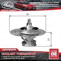 Gates Thermostat + Gaskets & Seals for Ford Corsair UA 2.0L 83kW 10/1989-12/1992