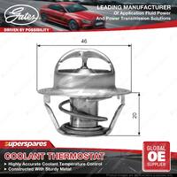 Gates Thermostat + Gaskets for Subaru Fiori Hatchback 0.8L 31kW 06/89-03/92