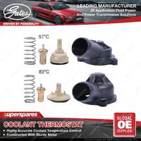 Gates Thermostat + Gaskets + Housing for Volkswagen Polo 9N 1.6L 77kW 06-09