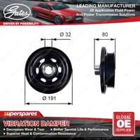 Gates Harmonic Balancer for Mercedes Benz Valente Viano Vito Mixto