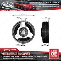 Gates Harmonic Balancer for Skoda Superb 3U4 BDG 2.5L 120KW 06/03-04/08