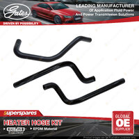 Gates Heater Hose Kit for Holden Jackaroo UBS 2.6L 4ZE1 Pipe 1 to Heater