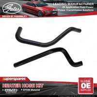 Gates Heater Hose Kit for HSV Commodore VN 3.8L Petrol LN3 132kw 1988-1990