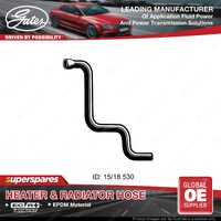 Gates Molded Heater Hose for Holden Camira JD JE 1.8L 2.0L 18JC C20JE 1986-1989