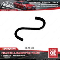 Gates Heater Hose Length 590mm for Toyota Lexcen VP VN 3.8L L36 125KW 1989-1991