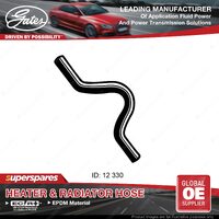 Gates Outlet Heater Hose for Holden Barina ML G13A 1.3L 08/1986-12/1989