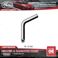 Gates Heater Hose for Toyota Landcruiser RJ70 RJ73 2.4L 11/1984-05/1993