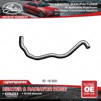 Gates Outlet Molded Heater Hose for Nissan Pulsar N14 1.6L GA16DE 1990-1995
