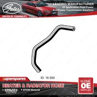 Gates Molded Heater Hose for Honda CRX ED EE 1.6L 87-92 Engine to valve