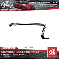 Gates Outlet Heater Hose for Nissan Patrol MQ MK GQ 4.2L 01/1988-12/1997