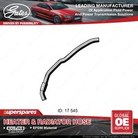 Gates Heater Hose Length 545mm for Nissan Pulsar N14 1.6L 82KW 66KW 75KW