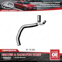 Gates Inlet Molded Heater Hose for Nissan Pulsar N14 2.0L 10/1991-10/1995