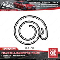 Gates Heater Hose Length 1760mm for Toyota Lexcen VS VR VN VP 3.8L 1991-1997