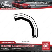 Gates Heater Hose Length 210mm for Holden Jackaroo Monterey UBS 3.2L 1992-1998