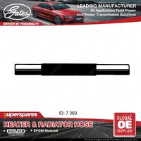 Gates Heater Hose for Holden Jackaroo Monterey UBS 3.1L Length 360mm