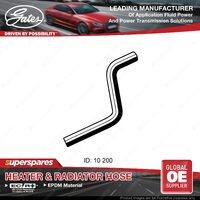 Gates Heater Hose for Holden Commodore VL Sedan Wagon From water pipe