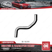 Gates Heater Hose for Holden Commodore VL Pipe to intake manifold