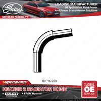 Gates Heater Hose for Holden Apollo JK 2.0L Pipe 4 to engine 89-91