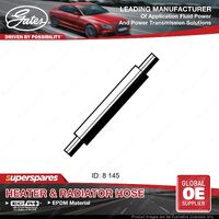 Gates Heater Hose for Holden Nova i LF Hatchback 1.6L 09/91-10/94