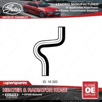 Gates Lower Heater Hose for Mitsubishi Lancer CA CB 1.5L 04/1989-09/1992