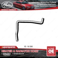 Gates Lower Heater Hose for Mitsubishi Lancer CC 1.6L 4G92 71KW 1989-1990