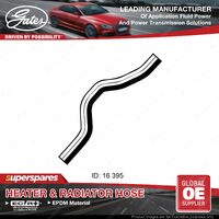 Gates Upper Heater Hose for Mitsubishi Lancer CC 1.6L 4G92 71KW 1989-1990