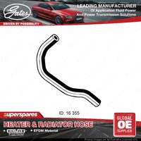 Gates Right Heater Hose for Mitsubishi Pajero NH NJ NK NL 2.6L 4G54 1991-1993