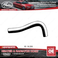 Gates Inlet Heater Hose for Toyota Landcruiser FJ62 4.0L 08/1987-12/1990