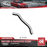 Gates Inlet Heater Hose for Ford Laser KJ KL B6 BP 1.6L 1.8L 1994-1999